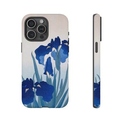 Iris Flowers by Ohara Koson Phone Cases