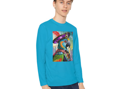 Tech Plumes Youth Long Sleeve Competitor Tee