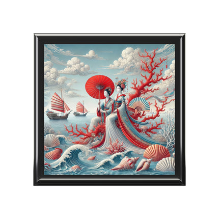 Ladies by the Quiet Sea Jewelry Box