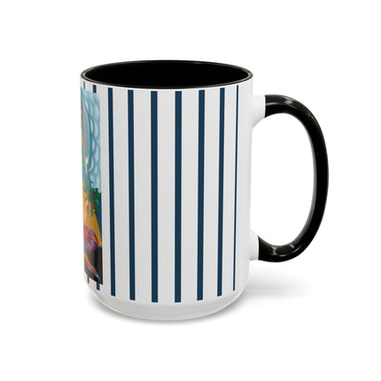 Art Deco Christmas Elegance Colorful Mugs (11oz, 15oz)