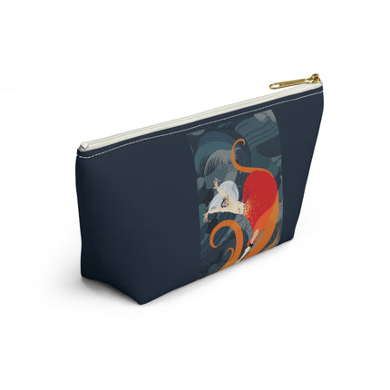 Flame of the Tempest Cosmetic Bag – Fiery Drama & Elemental Grace