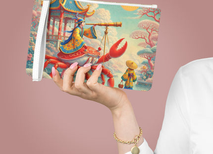 The Celestial Crab Navigator Clutch Bag