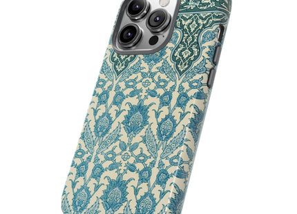 Arabic Art Pattern, Plate No. 20, by Emile Prisse d’Avennes Phone Cases