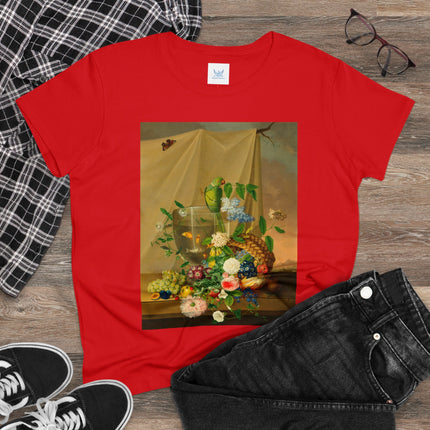 Still Life by Corredo und Starkenberg Women's Midweight Cotton Tee