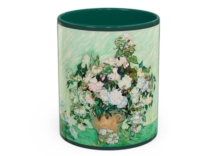 Roses by Vincent Van Gogh Colorful Mugs (11oz, 15oz)