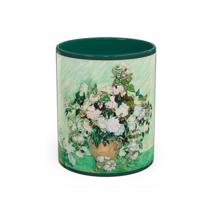 Roses by Vincent Van Gogh Colorful Mugs (11oz, 15oz)