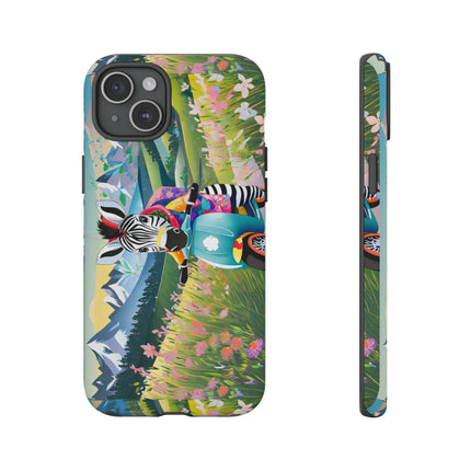 Stripes on Wheels Phone Cases