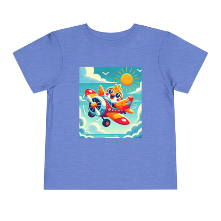 Joyful Bird Aviator Toddler Short Sleeve Tee