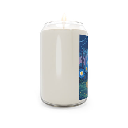🌼🧶 The Lady Of The Midnight Daisies Scented Soy Candle – Art Deco Floral Reverie