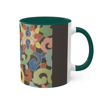 Examples of Chinese Ornament, Pl.12 by Owen Jones Colorful Mugs, 11oz