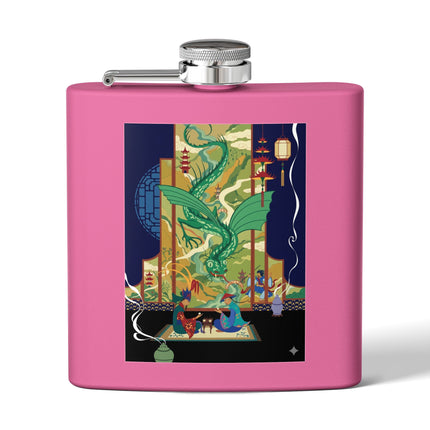 Celestial Dragon Gathering Flask – Mythic Majesty & Timeless Tradition