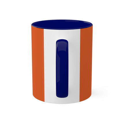 The Actor Kawarasaki Gonjūrō for a Fire Troupe by Tsukioka Yoshitoshi Colorful Mugs, 11oz