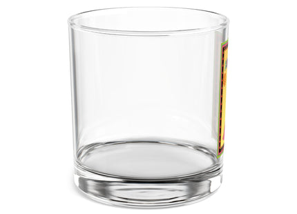 Elegant Holiday Woman with Gifts Rocks Glass, 10oz
