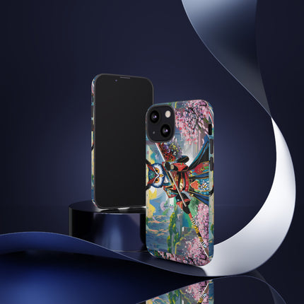 Cyberpunk Samurai Owl Phone Cases