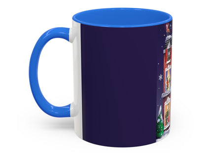 A Christmas Eve Celebration Colorful Mugs (11oz, 15oz)