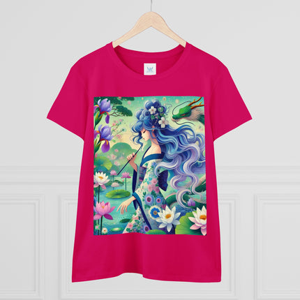 Fairy of the Koi Pond Cotton Tee