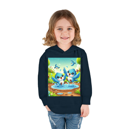 Bluebird Playtime Toddler Pullover Fleece Hoodie