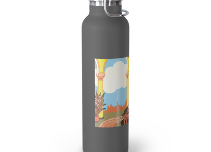 Glimpses of Opulence by Ezio Anichini Copper Vacuum Insulated Bottle, 22oz