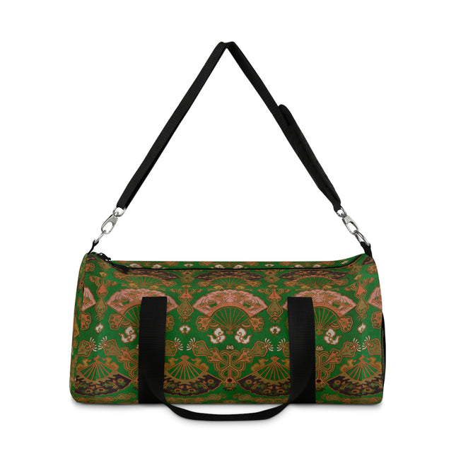 Japanese Fan Pattern IV by G.A. Audsley Duffle Bag