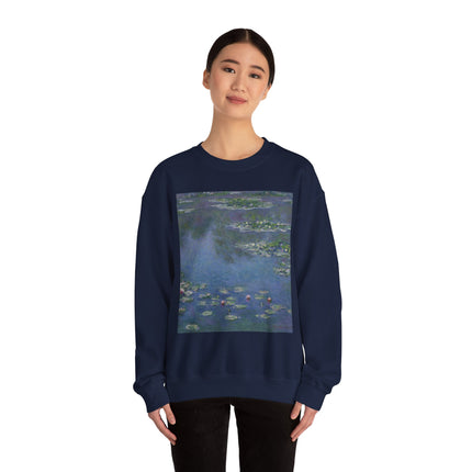 Water Lilies by Claude Monet Heavy Blend™ Crewneck Sweatshirt