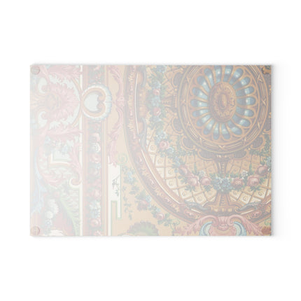 XVIII Siecle 2 by Auguste Racinet Glass Cutting Board