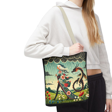 The Dragon Fairy’s Stride Tote Bag – Grace, Strength & Mythic Adventure