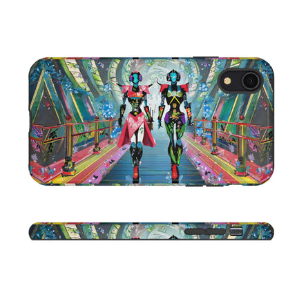 Cyber Punk Robot Models Phone Cases