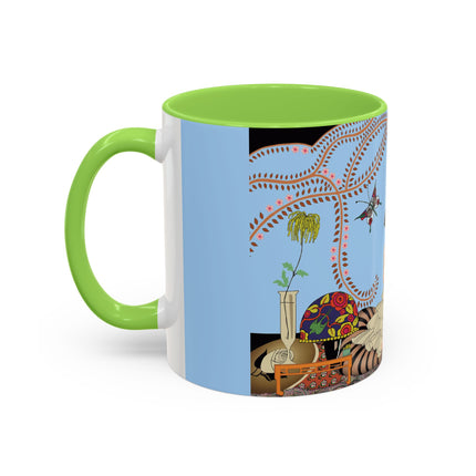 Minuit … ou l’appartement à la mode by George Barbier Colorful Mugs (11oz, 15oz)
