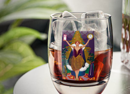 Countdown to Christmas Elegance Whiskey Glass