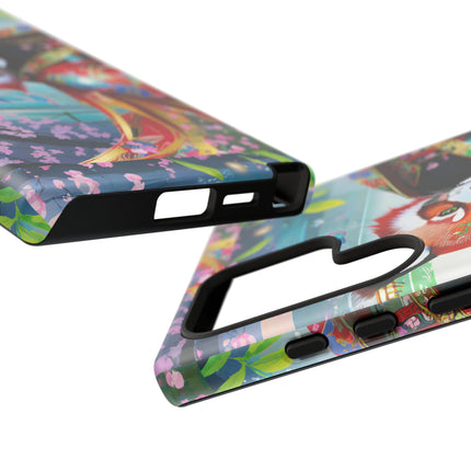 Cybernetic Red Panda Phone Cases