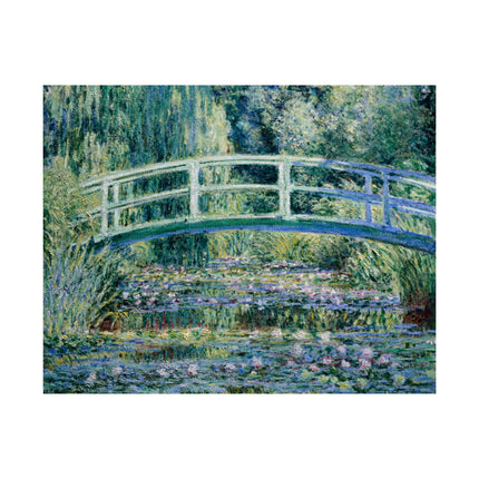 Water Lilies and Japanese Bridge by Claude Monet Matte Horizontal Posters