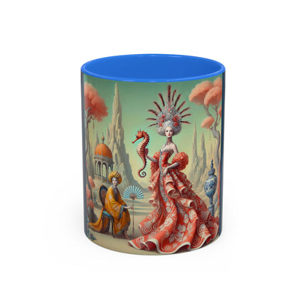 The Seahorse Court Colorful Mugs (11oz, 15oz)