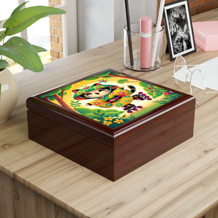 Firefly Dance on Wheels Jewelry Box