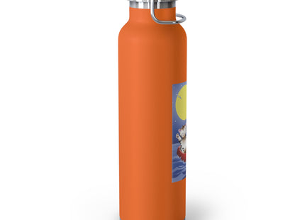 Embarking on a Moonlit Journey Copper Vacuum Insulated Bottle, 22oz