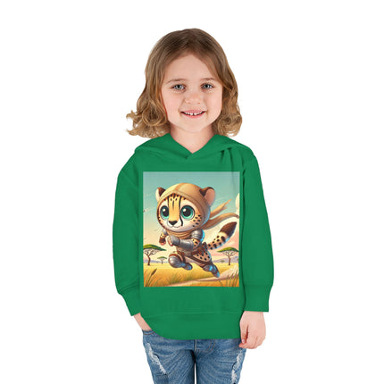 Swift Cheetah Toddler Pullover Fleece Hoodie