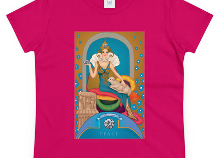 April & Diamond (from the Gem Series) by Sofia Chiostri Women's Midweight Cotton Tee