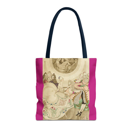 Sur talons rouges by Gerda Wegener Tote Bag (AOP)