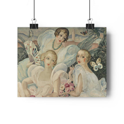 Les Femmes Fatales by Gerda Wegener Giclée Art Print