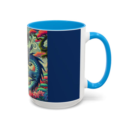 Mystic Guardian of the Sky Light Colorful Mugs (11oz, 15oz)