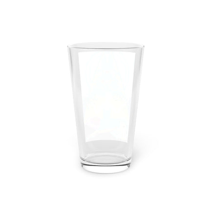 Art Deco Christmas Elegance Glass, 16oz