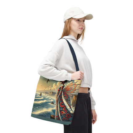 The Coastal Fairy Tote Bag – Serene Grace & Oceanic Magic