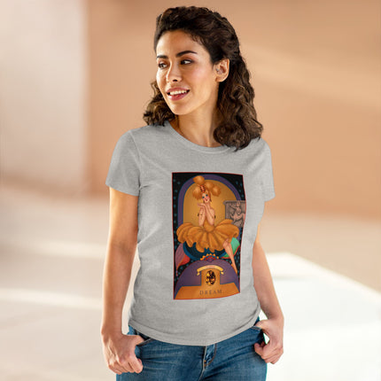 November & Topaz (from the Gem Series) by Sofia Chiostri Women's Midweight Cotton Tee