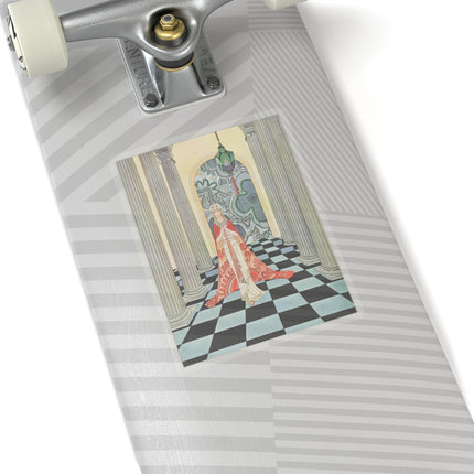 Cadmus Beheld a Female Figure by Virginia Frances Sterrett Kiss-Cut Stickers (4 Sizes)