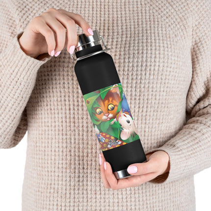 Whimsical Adventure Copper Vacuum Insulated Bottle, 22oz