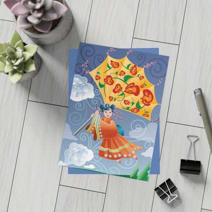Flight of Blossoms Postcard Bundles (envelopes included)