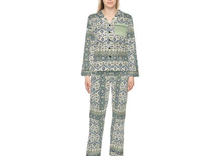 Arabesques by Émile Prisse d'Avennes Women’s Satin Pajamas