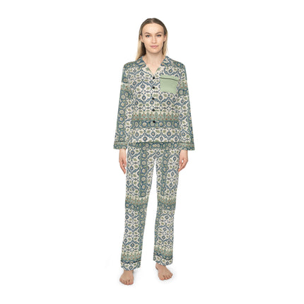Arabesques by Émile Prisse d'Avennes Women’s Satin Pajamas