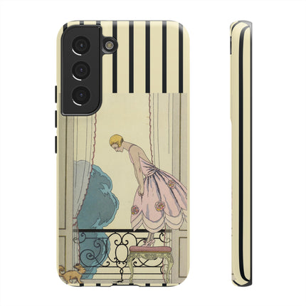 Falbalas et fanfreluches, La Souris by George Barbier Phone Cases