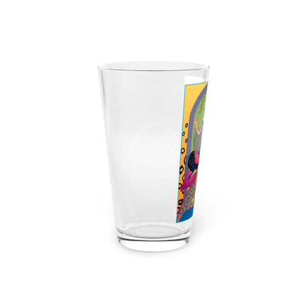 December & Tanzanite Zodiac Pint Glass