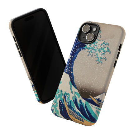 The Great Wave off Kanagawa by Katsushika Hokusai Phone Cases